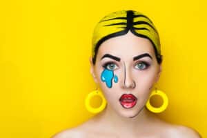 crying makeup